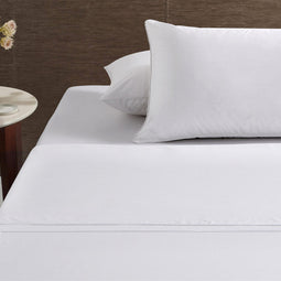 Hotel Cotton Crisp Percale Bed Sheets