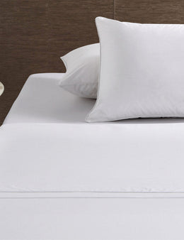 Hotel Cotton Crisp Percale Bed Sheets