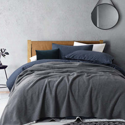 Australian Wool Blanket Range Grey