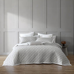 Essex Bedspread Range Pewter